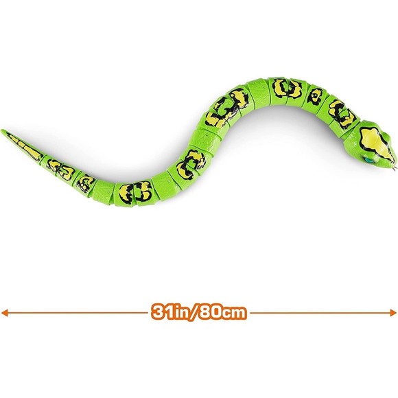 Robo Alive 31 inch King Python Snake Robotic Toy Pet Figure Robot Snake by ZURU - Picture 3 of 5